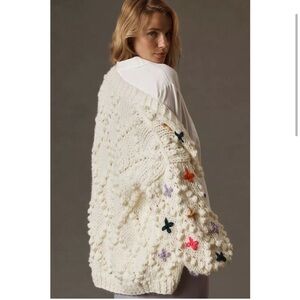 NWT by ANTHROPOLOGIE One Size bubble cardigan sweater